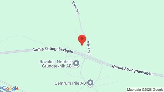Industrilokaler att hyra i Nykvarn - kort over placeringen