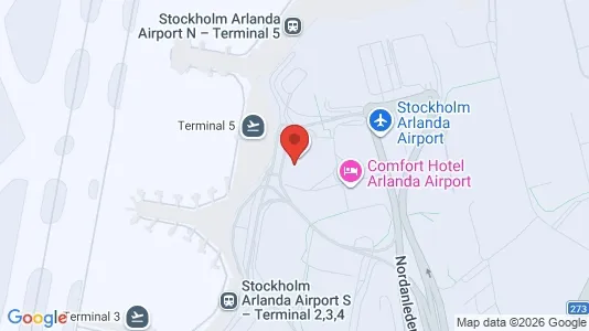 Kontorslokaler att hyra i Sigtuna - kort over placeringen