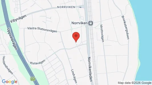 Kontorslokaler att hyra i Sollentuna - kort over placeringen