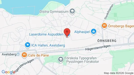 Kontorslokaler att hyra i Söderort - kort over placeringen