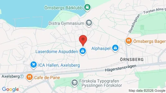 Lagerlokaler att hyra i Söderort - kort over placeringen