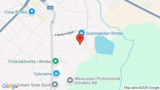 Kontorslokaler att hyra i Norrtälje - kort over placeringen