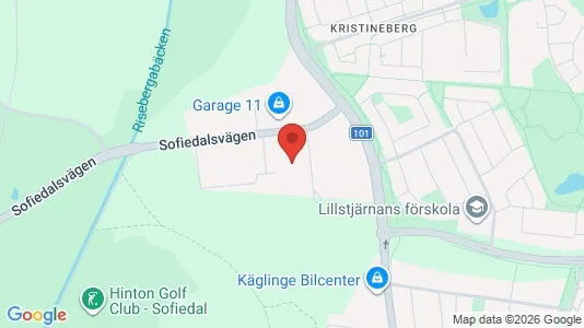 Kontorslokaler att hyra i Oxie - kort over placeringen
