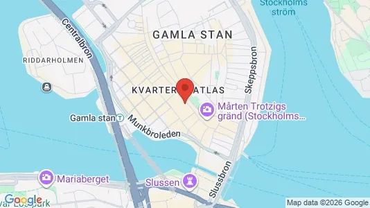 Kontorslokaler att hyra i Stockholm Innerstad - kort over placeringen