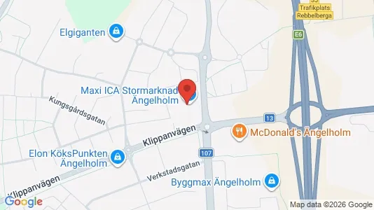 Kontorslokaler att hyra i Ängelholm - kort over placeringen