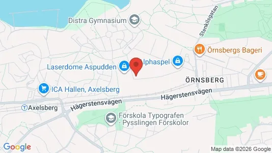 Kontorslokaler att hyra i Söderort - kort over placeringen
