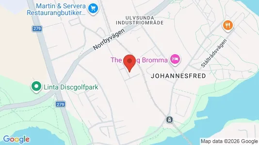 Kontorslokaler att hyra i Västerort - kort over placeringen