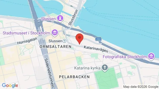 Affärslokaler att hyra i Södermalm - kort over placeringen