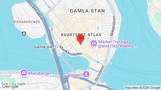 Kontorslokaler att hyra i Stockholm Innerstad - kort over placeringen