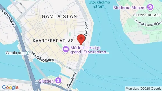 Kontorslokaler att hyra i Stockholm Innerstad - kort over placeringen