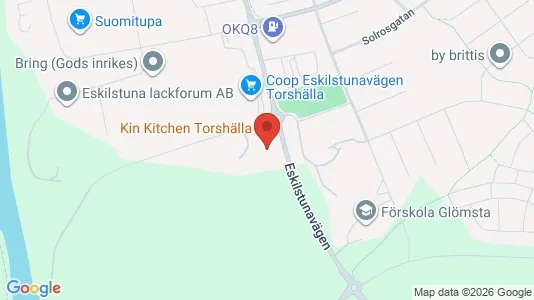 Kontorslokaler att hyra i Eskilstuna - kort over placeringen