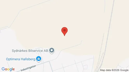 Lagerlokaler att hyra i Hallsberg - kort over placeringen