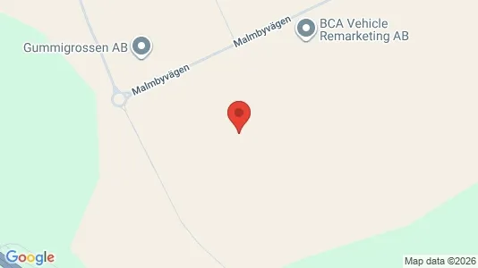 Lagerlokaler att hyra i Strängnäs - kort over placeringen