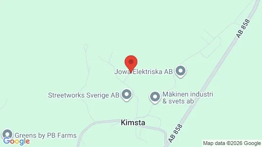 Lagerlokaler att hyra i Sigtuna - kort over placeringen