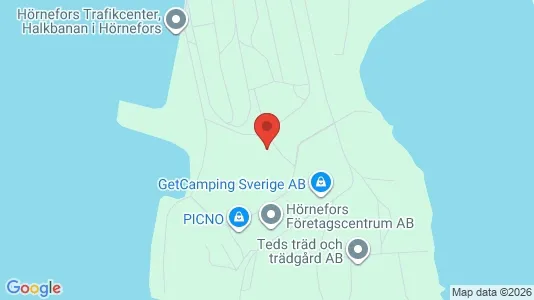 Lagerlokaler att hyra i Umeå - kort over placeringen