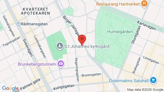 Kontorslokaler att hyra i Stockholm Innerstad - kort over placeringen