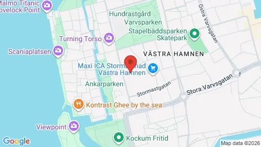 Kontorslokaler att hyra i Karlsborg - kort over placeringen