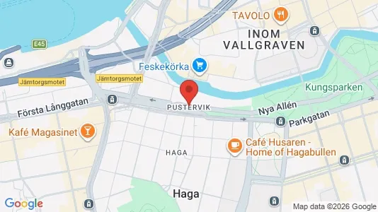 Kontorslokaler att hyra i Göteborg Centrum - kort over placeringen