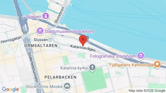 Kontorslokaler att hyra i Södermalm - kort over placeringen