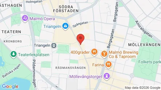 Kontorslokaler att hyra i Sofielund - kort over placeringen