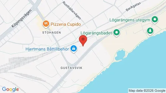Industrilokaler att hyra i Västerås - kort over placeringen