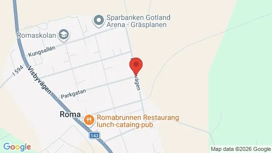 Kontorslokaler att hyra i Gotland - kort over placeringen