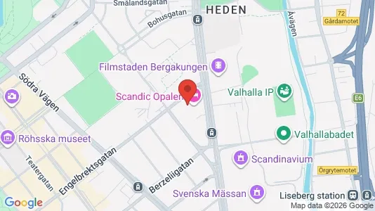 Kontorslokaler att hyra i Örgryte-Härlanda - kort over placeringen