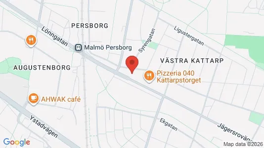 Affärslokaler till försäljning i Rosengård - kort over placeringen