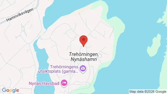 Kontorslokaler att hyra i Nynäshamn - kort over placeringen