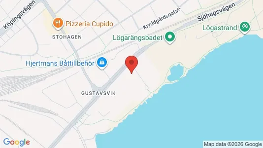 Kontorslokaler att hyra i Västerås - kort over placeringen