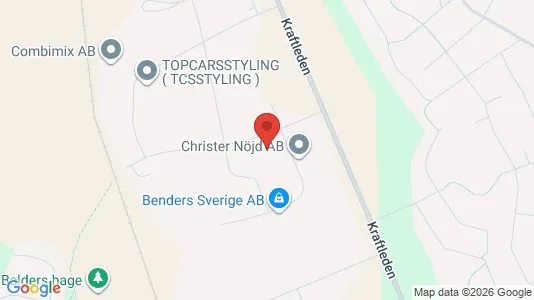 Kontorslokaler att hyra i Håbo - kort over placeringen
