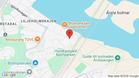 Affärslokaler att hyra i Södermalm - kort over placeringen