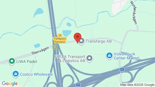 Kontorslokaler att hyra i Burlöv - kort over placeringen