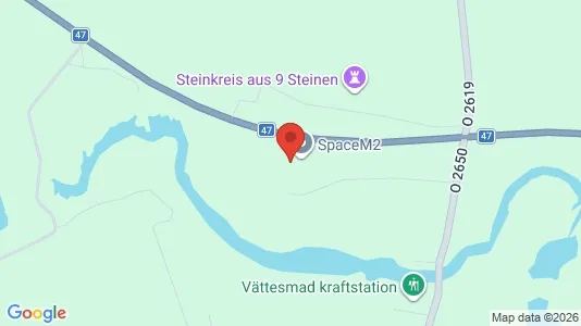 Lagerlokaler att hyra i Vara - kort over placeringen