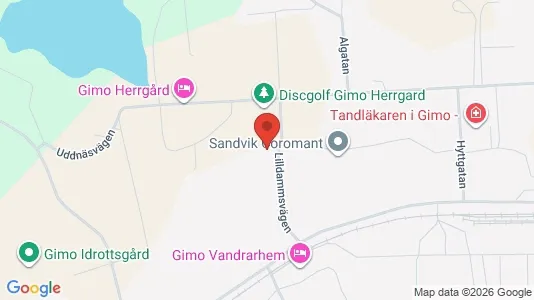 Kontorslokaler att hyra i Östhammar - kort over placeringen