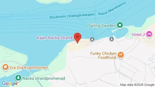 Kontorslokaler att hyra i Nacka - kort over placeringen