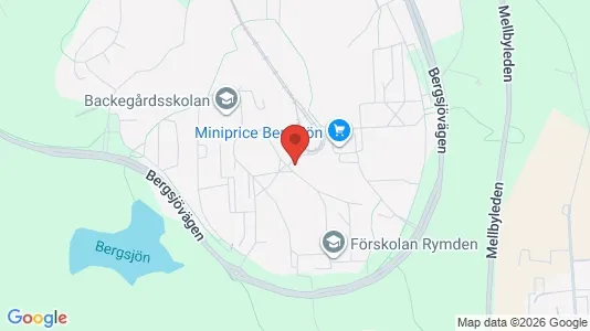 Kontorslokaler att hyra i Göteborg Östra - kort over placeringen