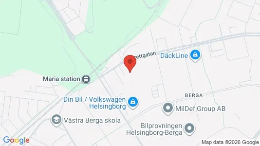 Kontorslokaler att hyra i Helsingborg - Bild från Google Street View