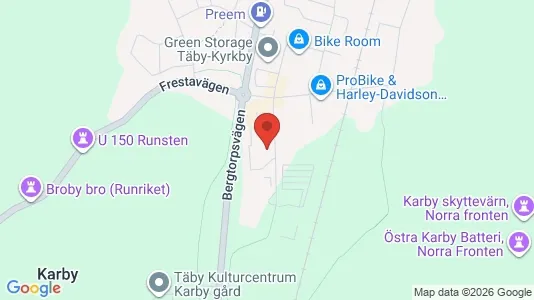 Kontorslokaler att hyra i Täby - Bild från Google Street View