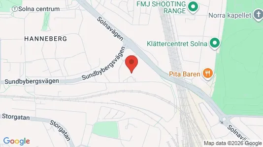 Kontorslokaler att hyra i Solna - Bild från Google Street View