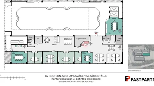 Kontorslokaler för uthyrning i Södertälje - foto 4